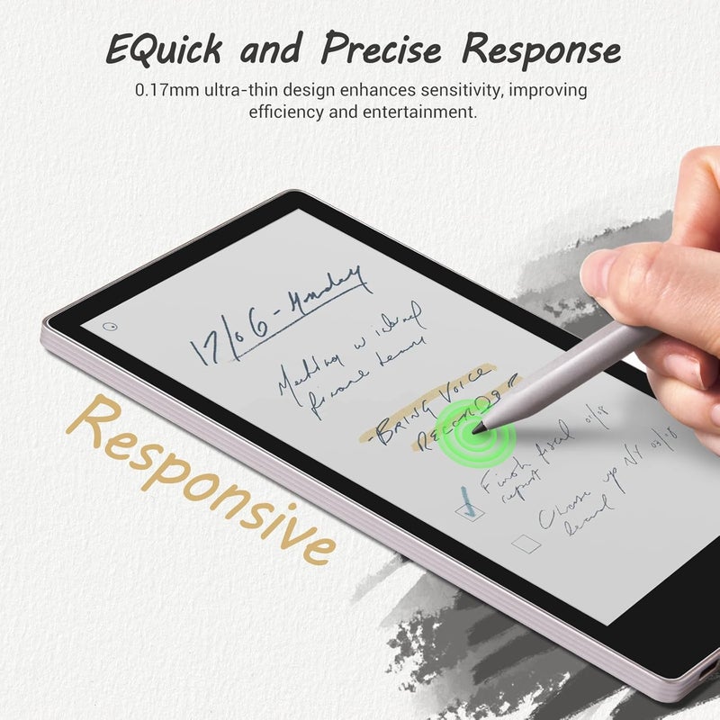 CoBak Paper Feel Writing Screen Protector for reMarkable Paper Pro Move 7.3 Inch 2025 Released, Matte Suface Anti-Glare and 9 H Hardness Tempered Glass Anti-Scratch - 1 Pack Black - Image 4